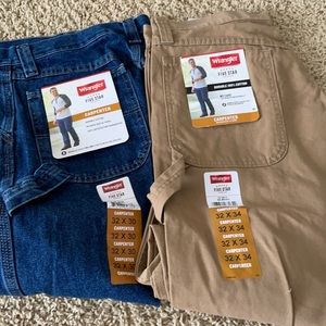 Wrangler carpenter pants. 2 for $20!